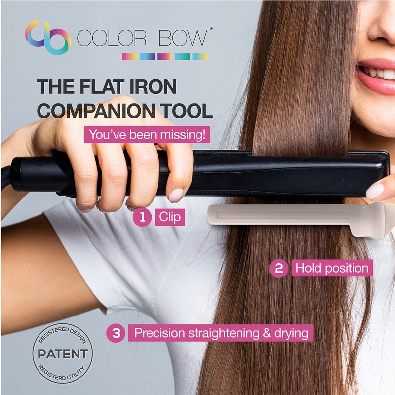 ColorBow Teasing Clip Comb (5 Pack), Coloring Styling Tools - Hairstylist Must Haves for Highlights balayage board Companion OmbrÃ© Trimming & Cutting - Flat Iron Comb Attachment Clip on - Image 3